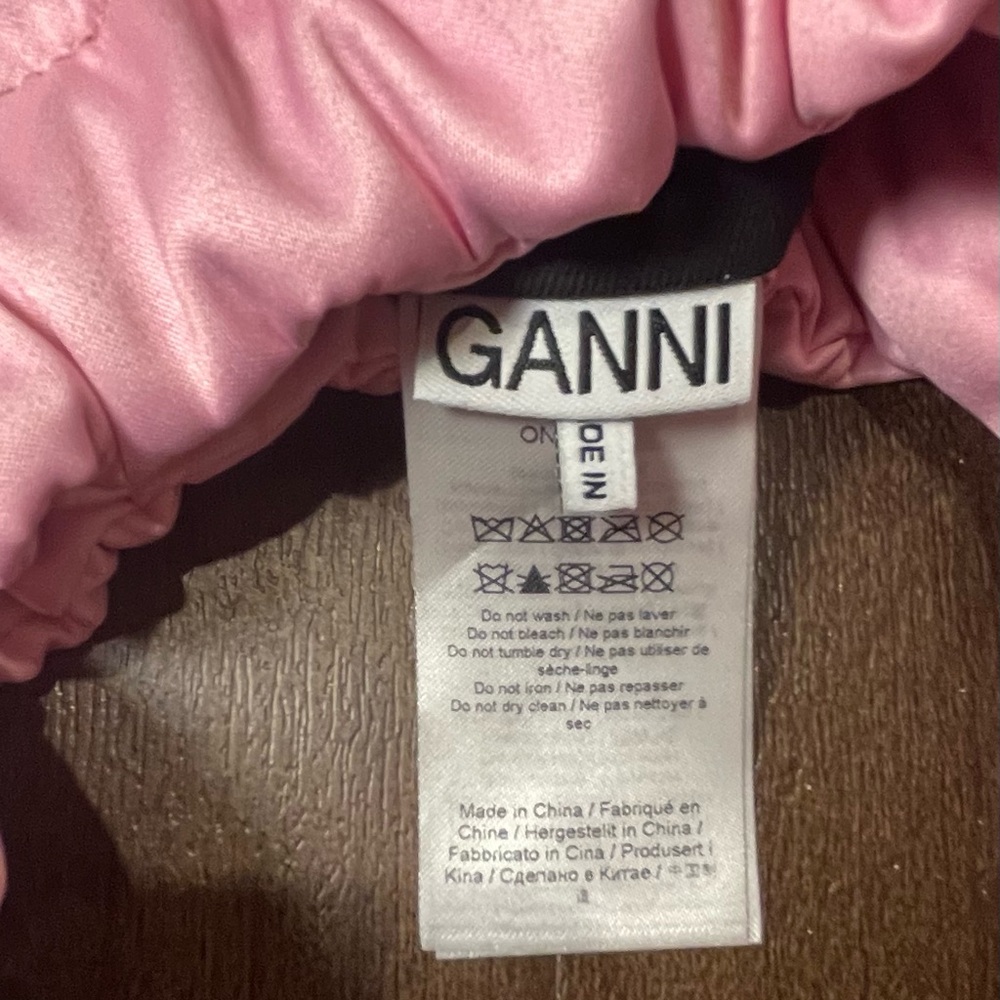 GANNI Small Occasion Bag Light Lilac NWOT - Picture 3 of 5